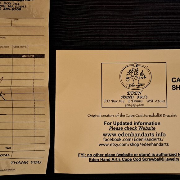 Eden Hand Arts Cape Cod Screwball Bracelet - Picture 3 of 5